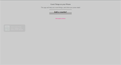 Desktop Screenshot of counter.xoxco.com